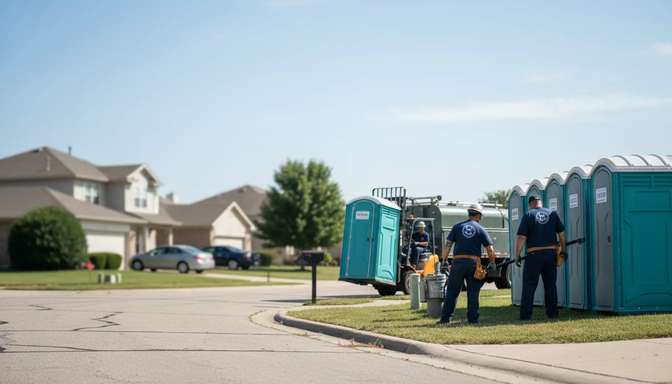 Porta Potty Rental in Noble, OK near me